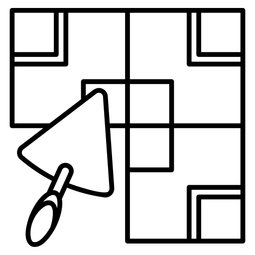 Ceramic icon representing tile and surface material